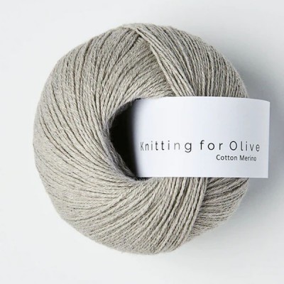 Włóczka Cotton Merino Gray Lamb (Knitting for Olive)