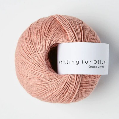 Włóczka Cotton Merino Rhubarb Rose (Knitting for Olive)