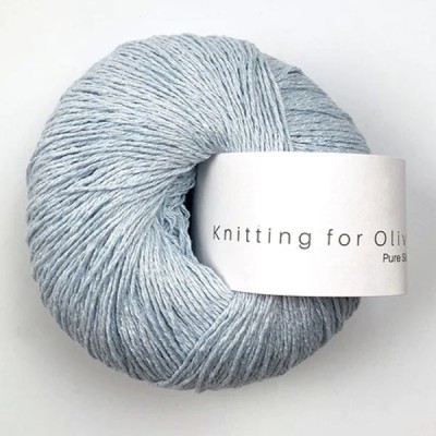 Włóczka Pure Silk Ice Blue (Knitting for Olive)