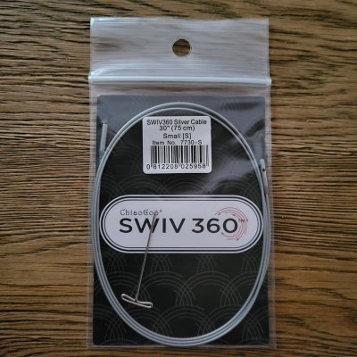 Żyłki do łączenia drutów Swiv360 Silver Cable (ChiaoGoo)