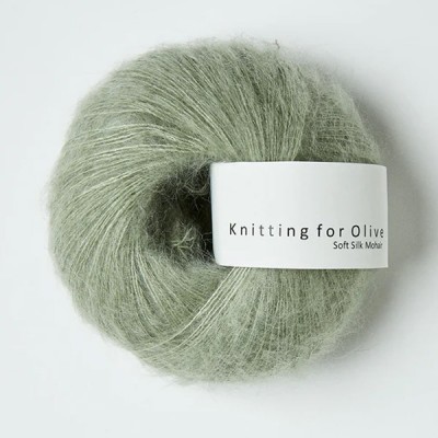 Włóczka Soft Silk Mohair Dusty Artichoke (Knitting for...