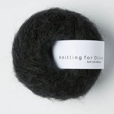Włóczka Soft Silk Mohair Likorice (Knitting for Olive)