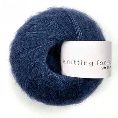 Włóczka Soft Silk Mohair Blue Jeans (Knitting for Olive)