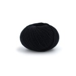 Włóczka Como Cashmere 01 Black (LAMANA)