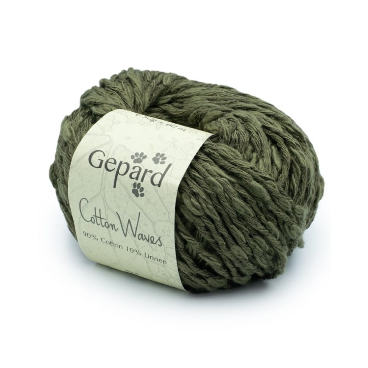 Włóczka Cotton Waves 860 (Gepard)