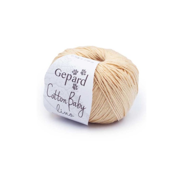 Włóczka Cotton Baby Lino 110 (Gepard)