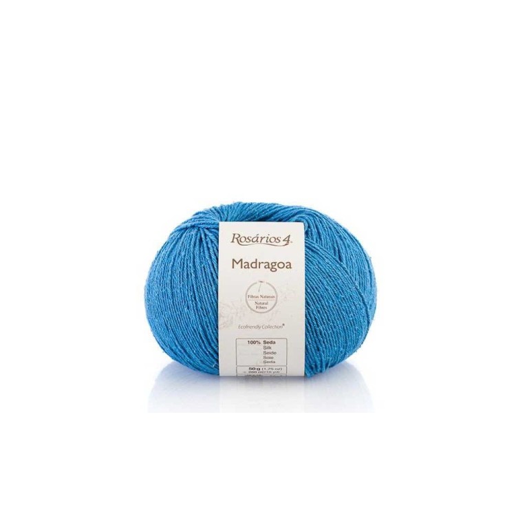 Włóczka Madragoa 31 Azul Forte (Rosarios 4)