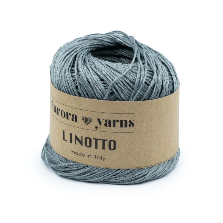 Włóczka Linotto Stalowy (Furora Yarns)