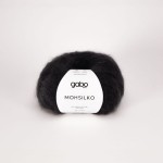 Włóczka Mohsilko 500 Czerń (Gabo Wool)