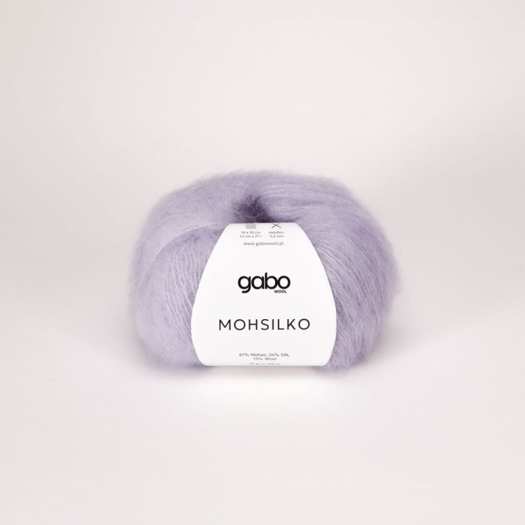 Włóczka Mohsilko 4741 Jasna lawenda (Gabo Wool)