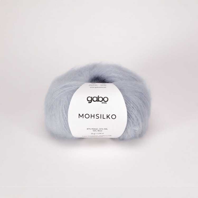 Włóczka Mohsilko 4442 Niebieski kryształ (Gabo Wool)