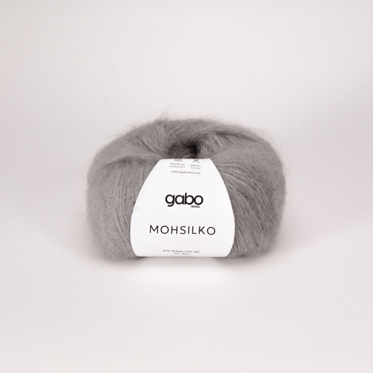 Włóczka Mohsilko 4400 Szary pył (Gabo Wool)
