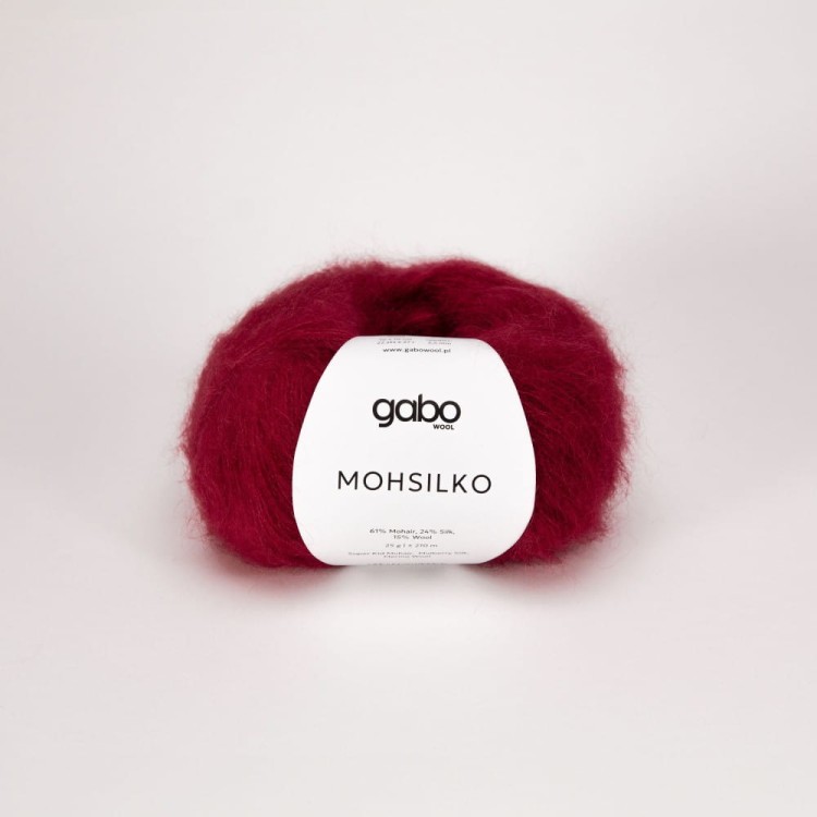 Włóczka Mohsilko 4015 Wino (Gabo Wool)