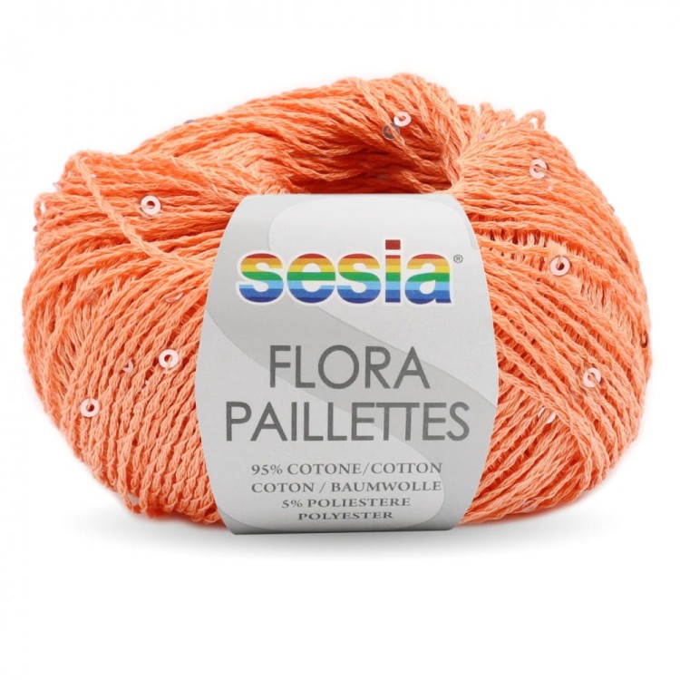 Włóczka Flora Pailettes 56 (Sesia)