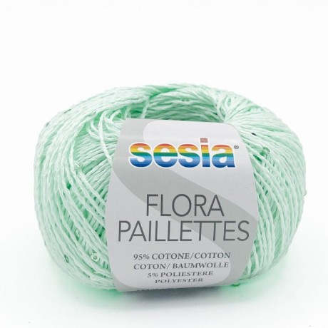 Przejdź do produktu Włóczka Flora Pailettes 70 (Sesia)