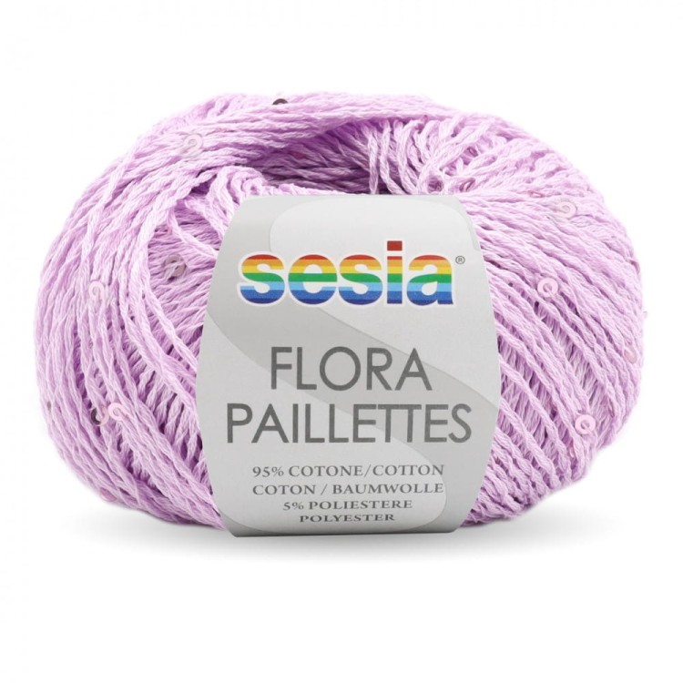 Włóczka Flora Pailettes 89 (Sesia)