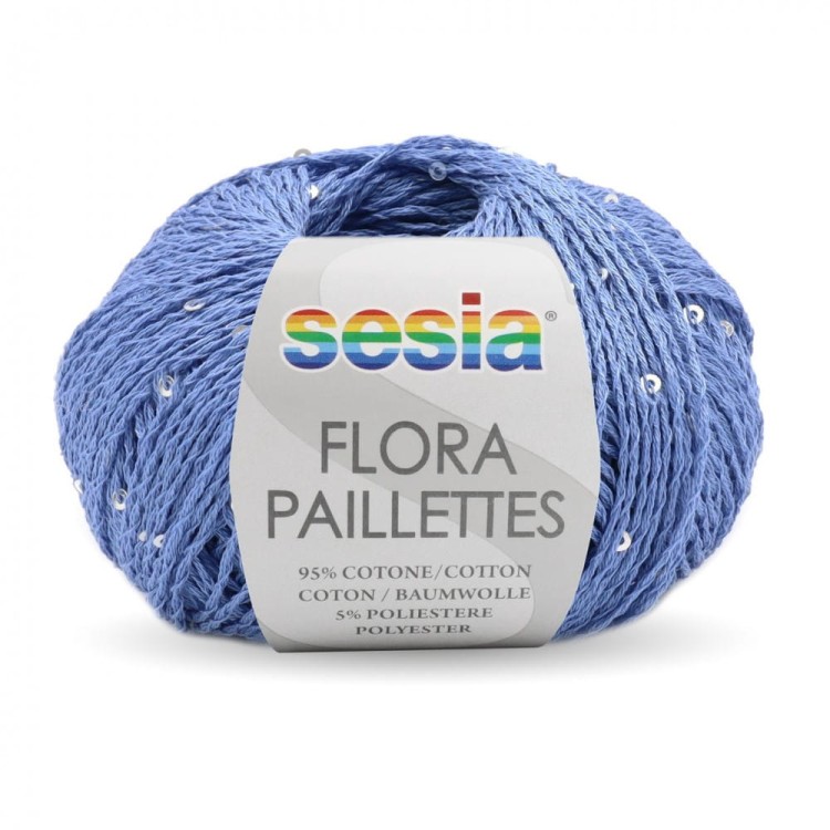 Włóczka Flora Pailettes 470 (Sesia)