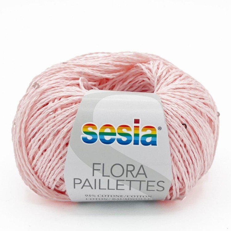Włóczka Flora Pailettes 572 (Sesia)