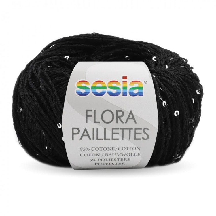 Włóczka Flora Pailettes 8067 (Sesia)