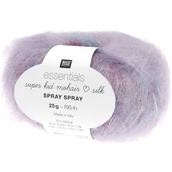 Włóczka Super Kid Mohair Loves Silk Spray 02 (Rico Design)