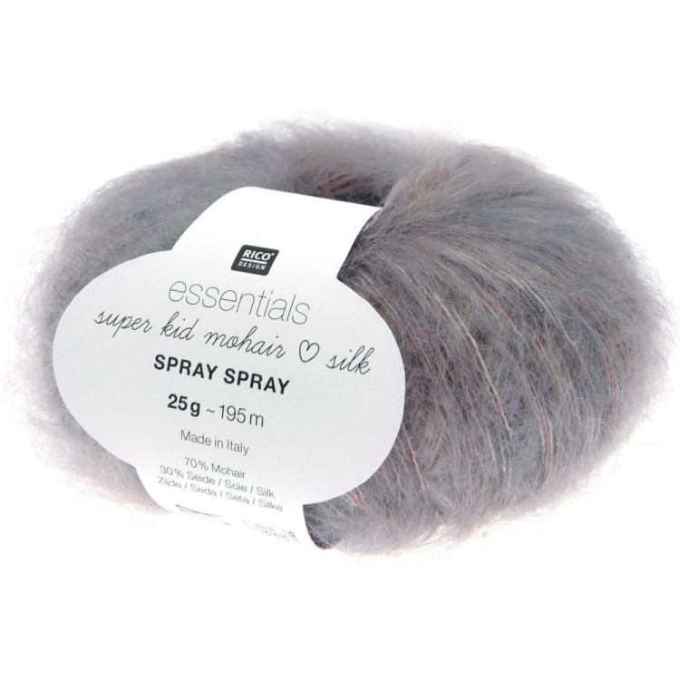 Włóczka Super Kid Mohair Loves Silk Spray 04 (Rico Design)