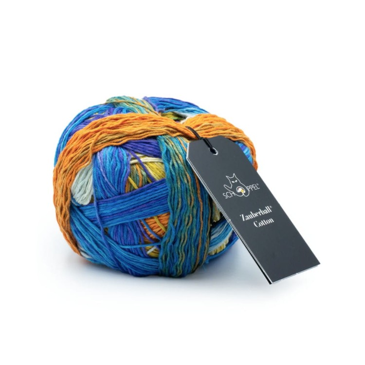 Włóczka Zauberball Cotton 2623 (Schoppel)