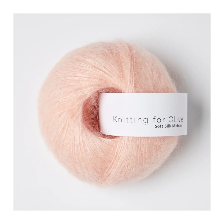 Włóczka Soft Silk Mohair Poppy Rose (Knitting for Olive)