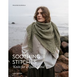 Książka Soothing Stitches: Knits for a Quiet Mind, Pauliina Kuunsola (Laine Publishing)