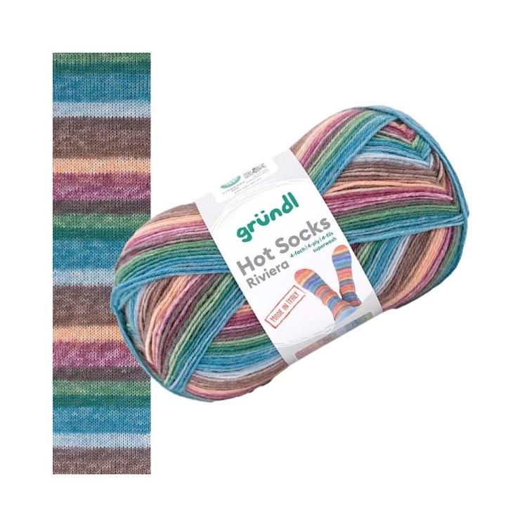 Włóczka Hot Socks Riviera 07 (Gründl)