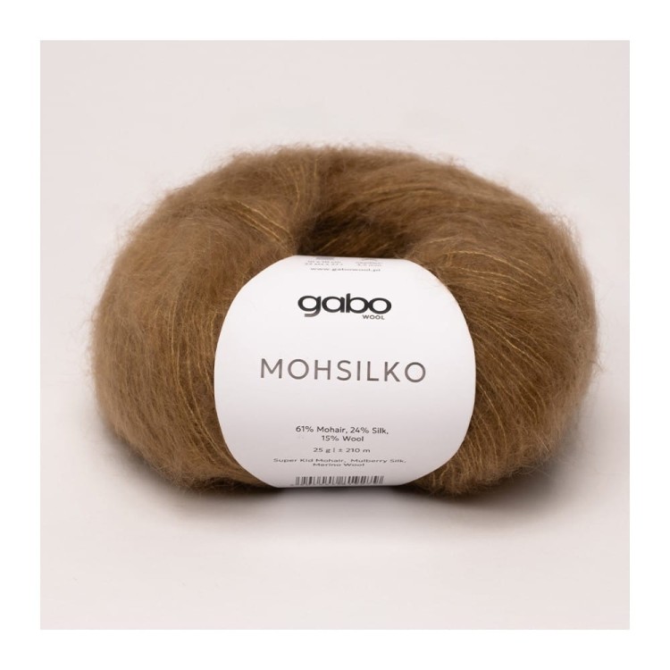 Włóczka Mohsilko 4134 Jasny brąz (Gabo Wool)