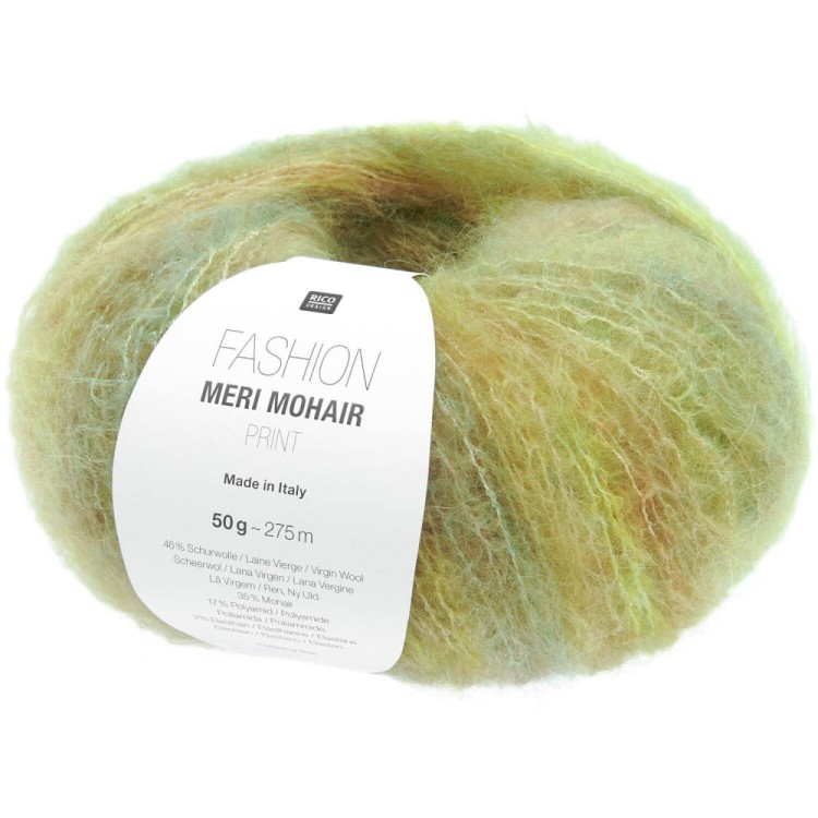 Włóczka Fashion Meri Mohair Print 001 (Rico Design)