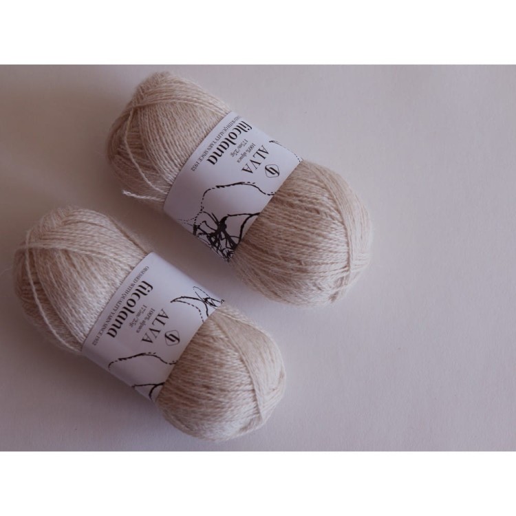 Włóczka Alva 383 Champagne (Filcolana)