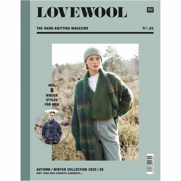 Magazyn LoveWool Nr 21 j.angielski (Rico Design)