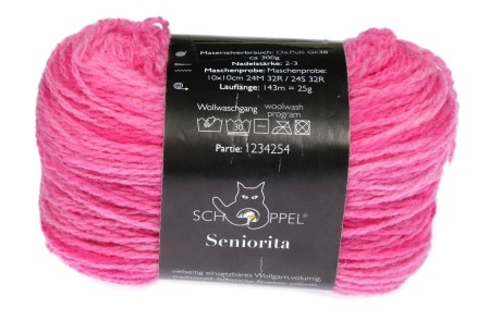 Przejdź do produktu Włóczka Seniorita  2604 Pink by Dibadu (Schoppel)