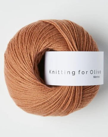 Przejdź do produktu Włóczka Merino Brown Nougat (Knitting for Olive)