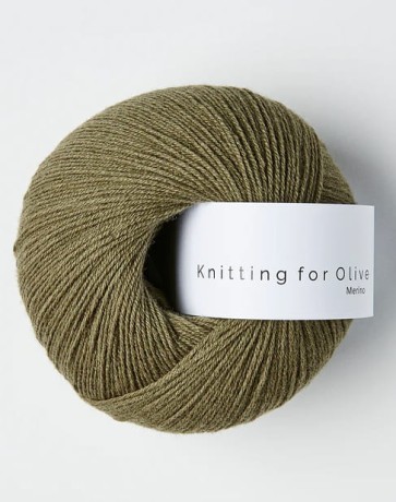 Przejdź do produktu Włóczka Merino Dusty Olive (Knitting for Olive)