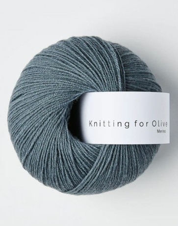 Przejdź do produktu Włóczka Merino Dusty Petroleum Blue (Knitting for Olive)