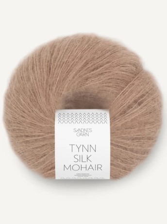 Przejdź do produktu Włóczka Tynn Silk Mohair 3041 Lys Eikenøtt (Sandnes Garn)