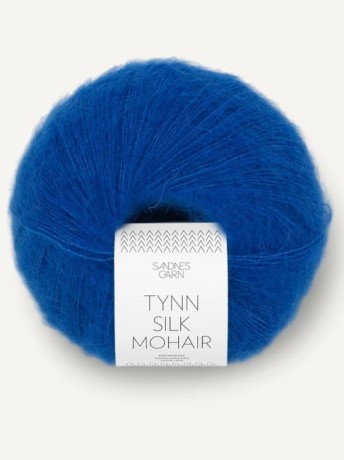 Przejdź do produktu Włóczka Tynn Silk Mohair 6046 Jolly blue (Sandnes Garn)