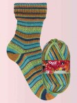 Włóczka Opal Laubgefluster 4 ply 11252