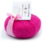 Włóczka Angora's finest 13 Fuchsia (Lotus Yarns)