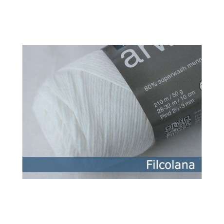 Przejdź do produktu Włóczka Arwetta 100 Snow White (Filcolana)