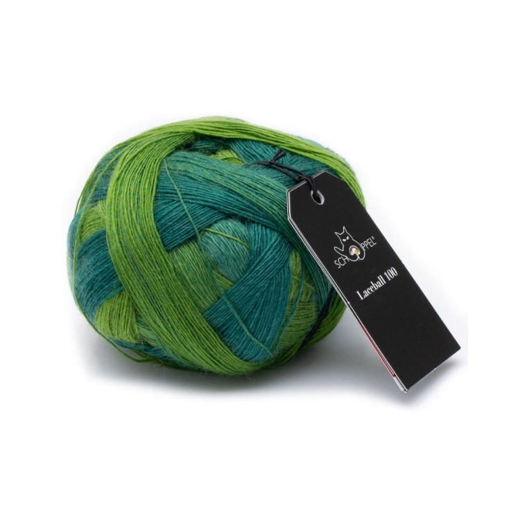 Włóczka Lace Ball 100 Evergreen 2168 (Schoppel)