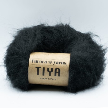 Przejdź do produktu Włóczka Tiya Czarny (Furora Yarns)
