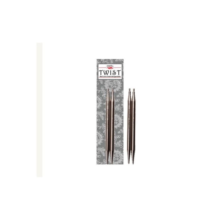 Druty metalowe do łączenia Twist Lace 13 cm (ChiaoGoo)