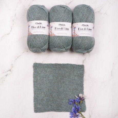 Przejdź do produktu Włóczka Fior di Lino Vintage Celadon (mYak)