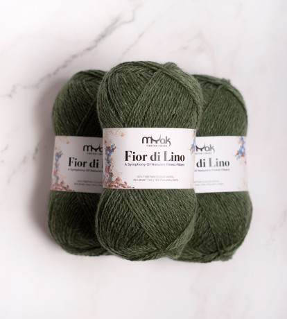 Przejdź do produktu Włóczka Fior di Lino Beneath The Pines (mYak)