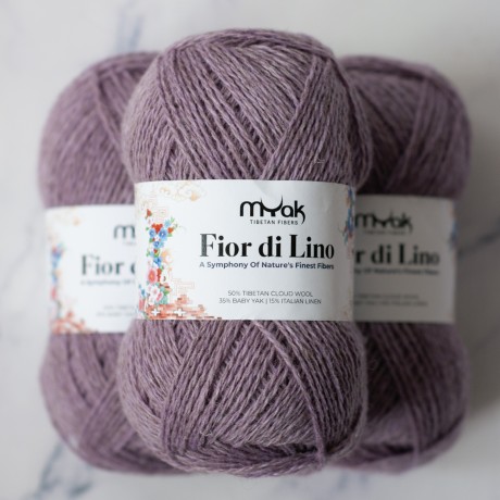 Przejdź do produktu Włóczka Fior di Lino Soft Lilac (mYak)