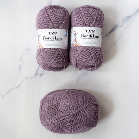 Przejdź do produktu Włóczka Fior di Lino Soft Lilac (mYak)