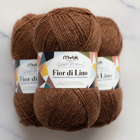 Przejdź do produktu Włóczka Fior di Lino Walnut (mYak)